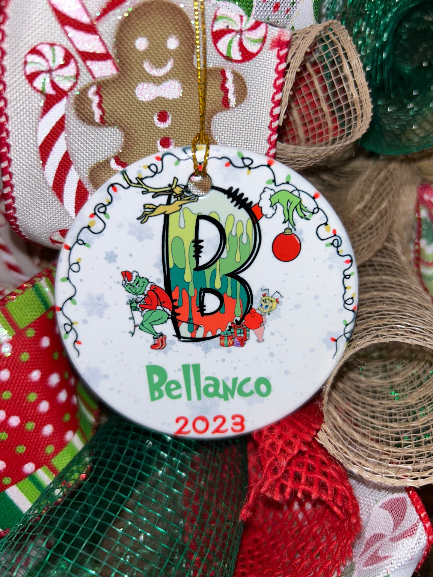 Mr. Grinch Ornaments