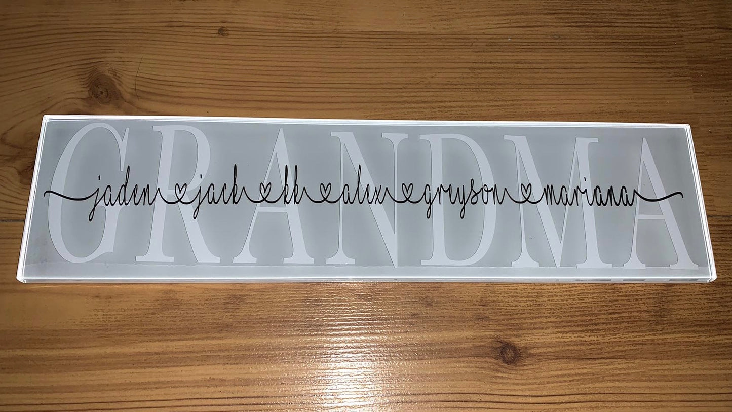 Personalized Glass Tiles