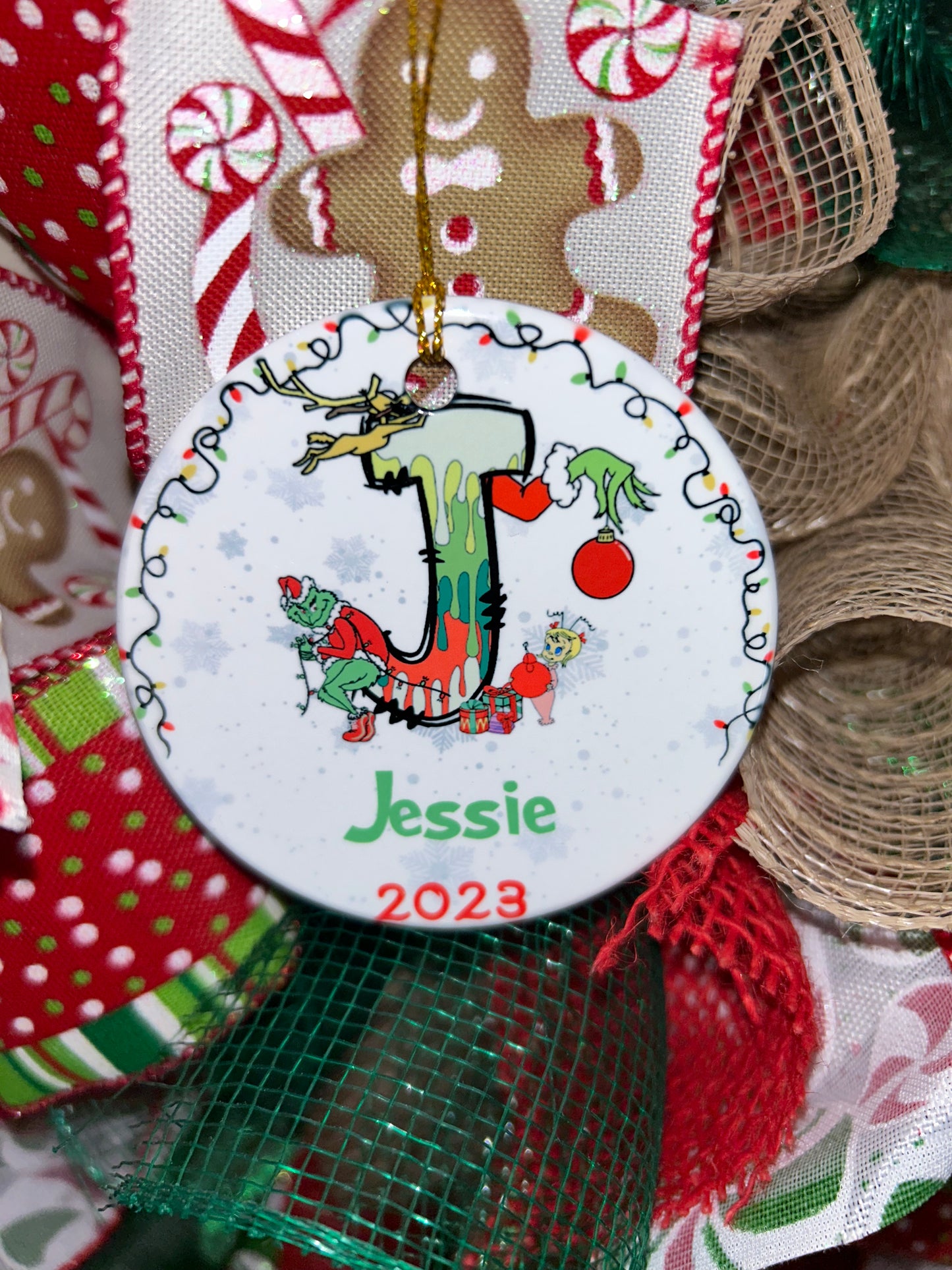 Mr. Grinch Ornaments
