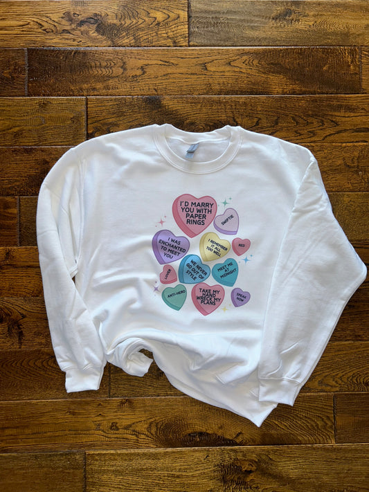 T. Swift Candy Hearts