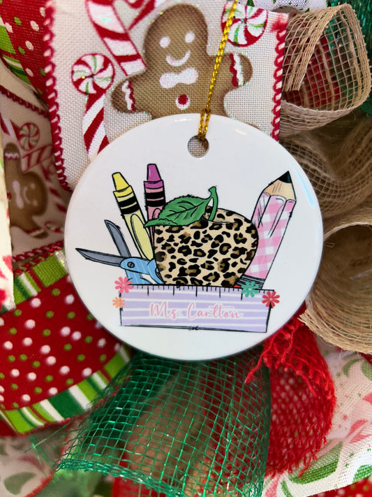 Teacher Ornaments