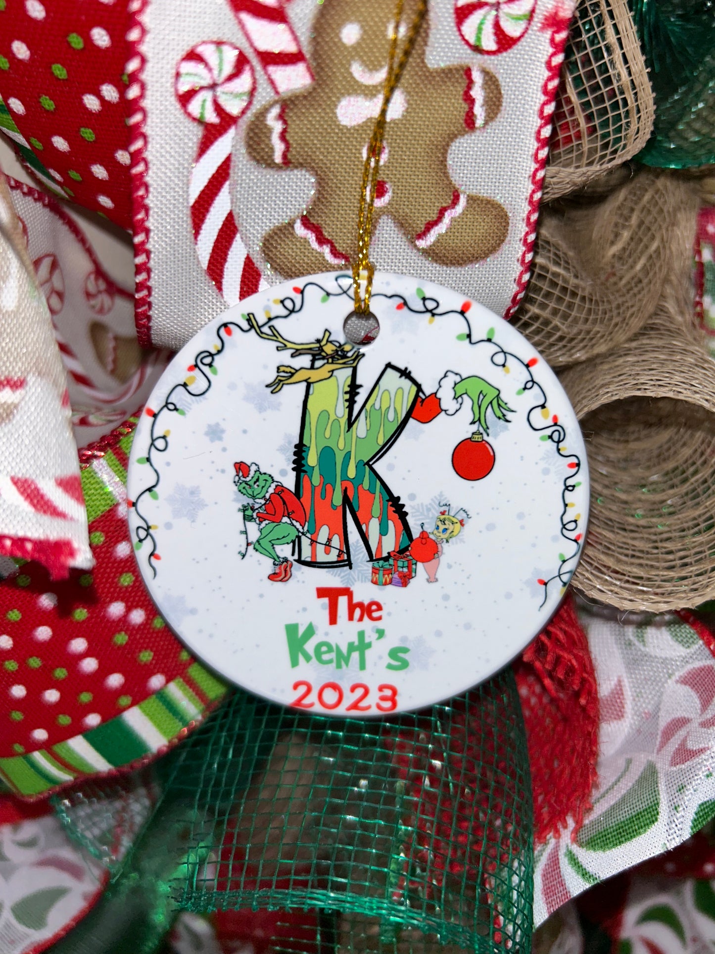 Mr. Grinch Ornaments
