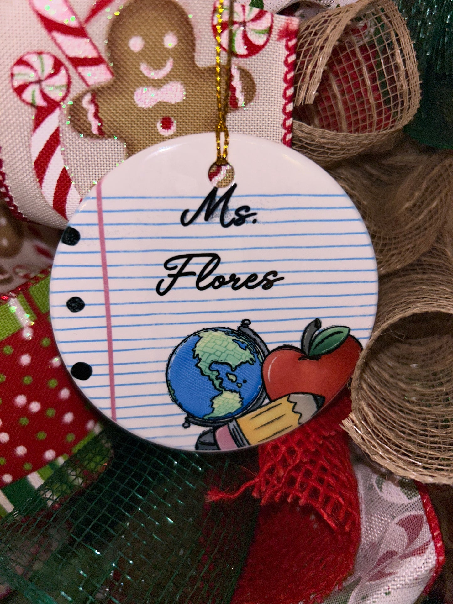 Teacher Ornaments