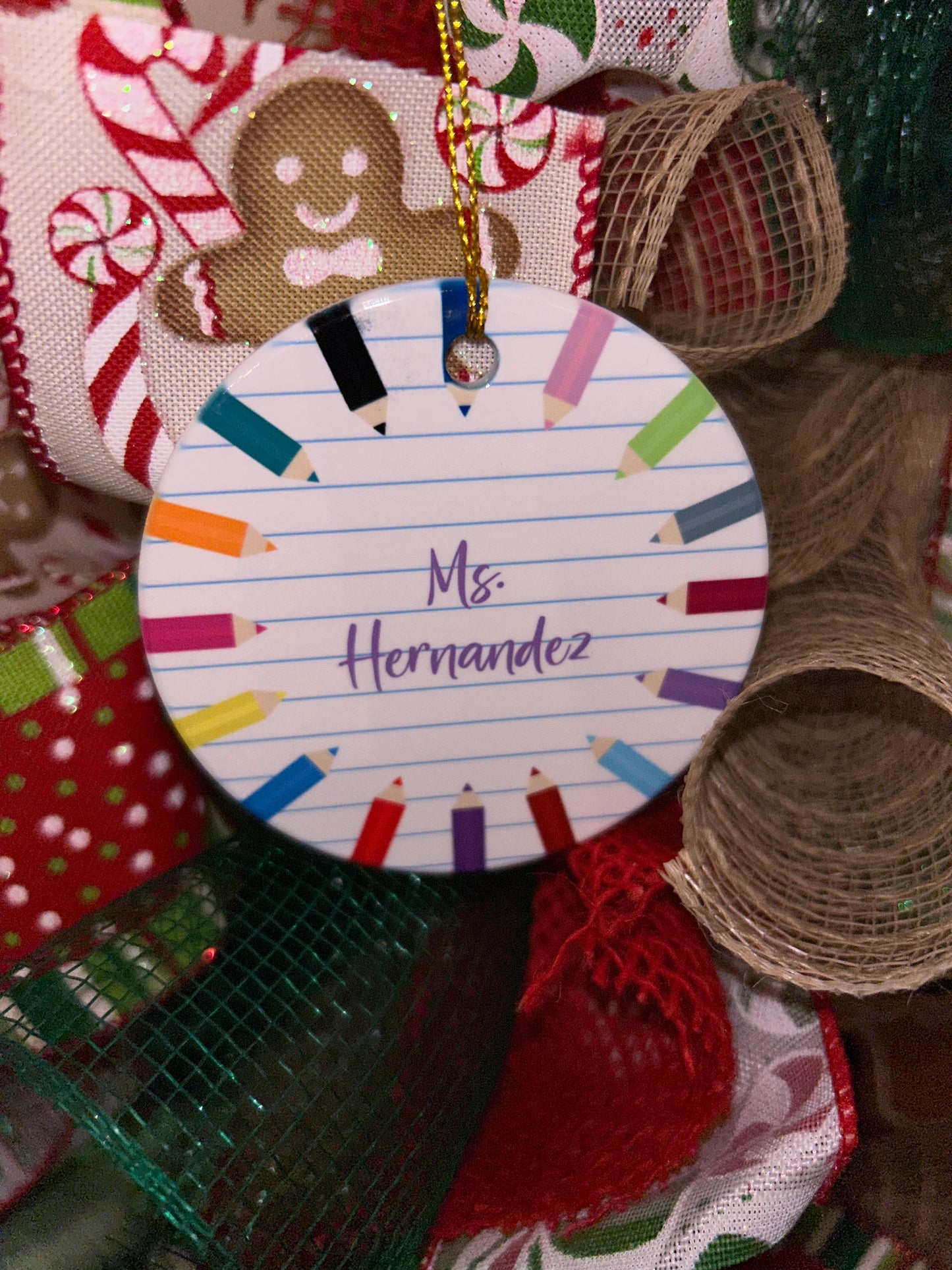 Teacher Ornaments