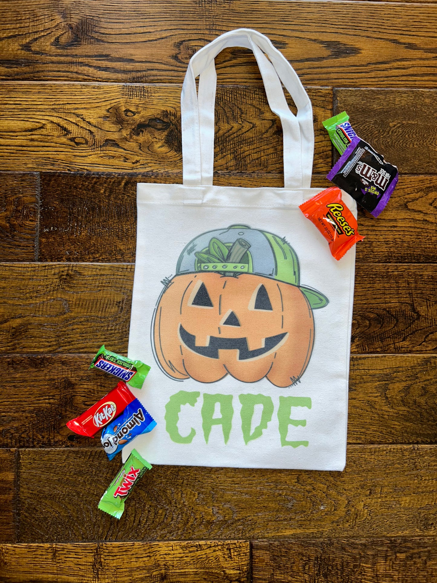 Halloween Canvas Tote Bag