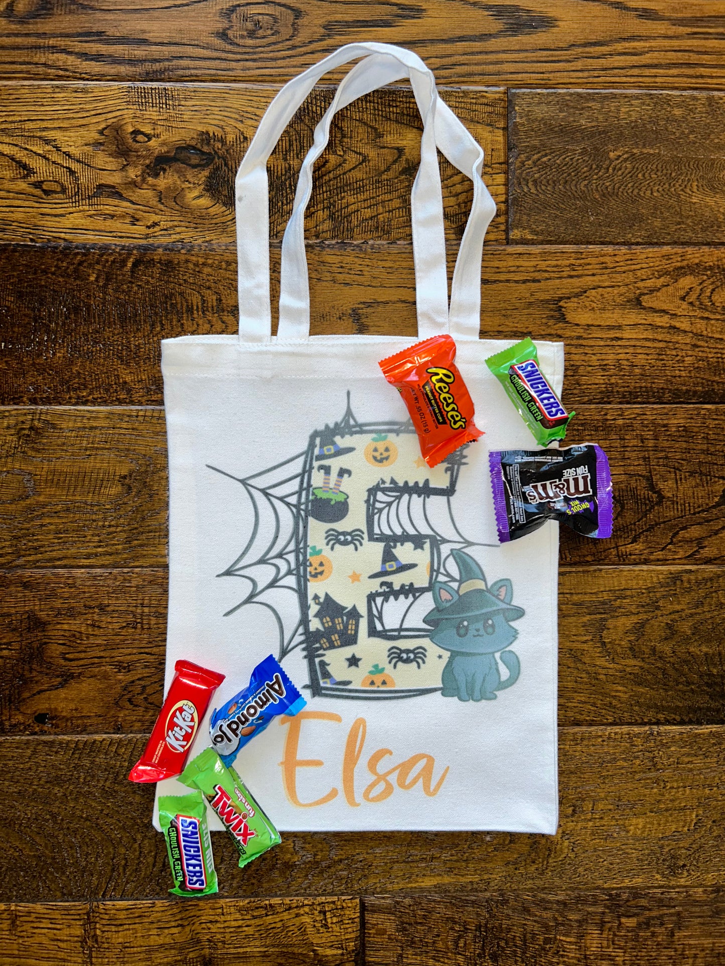 Halloween Canvas Tote Bag