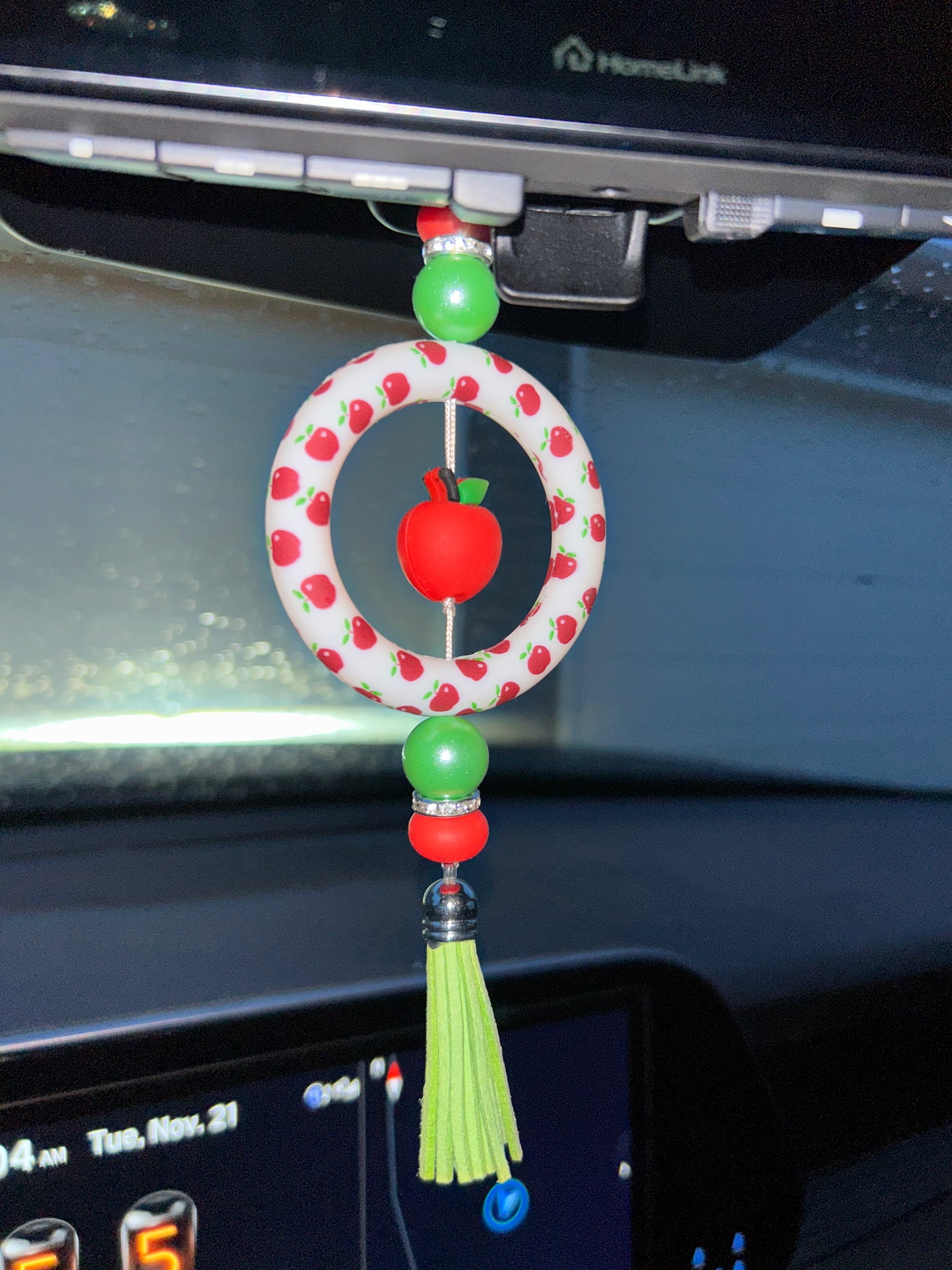 Apple Car Charm