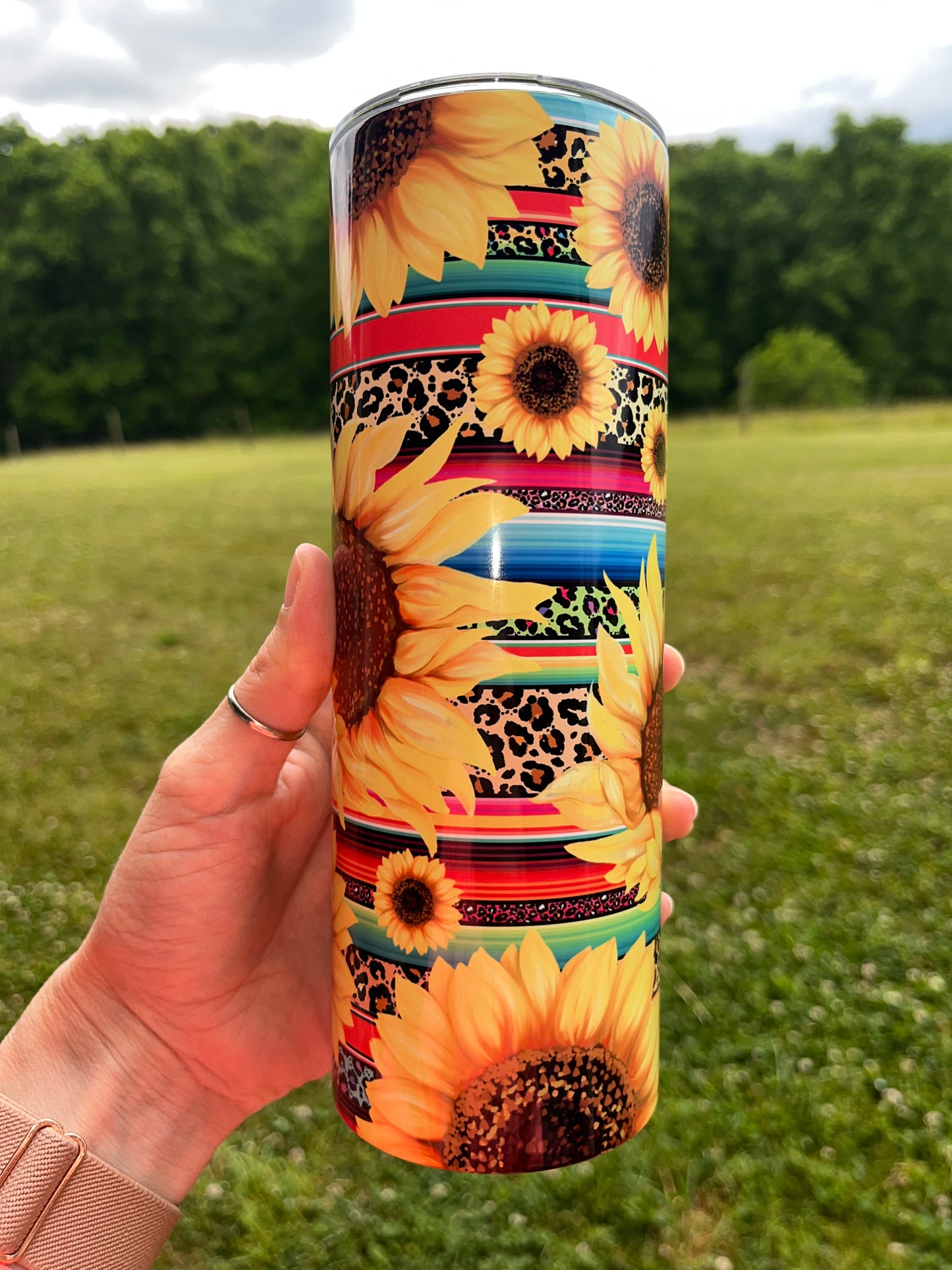 Serape and Sunflowers