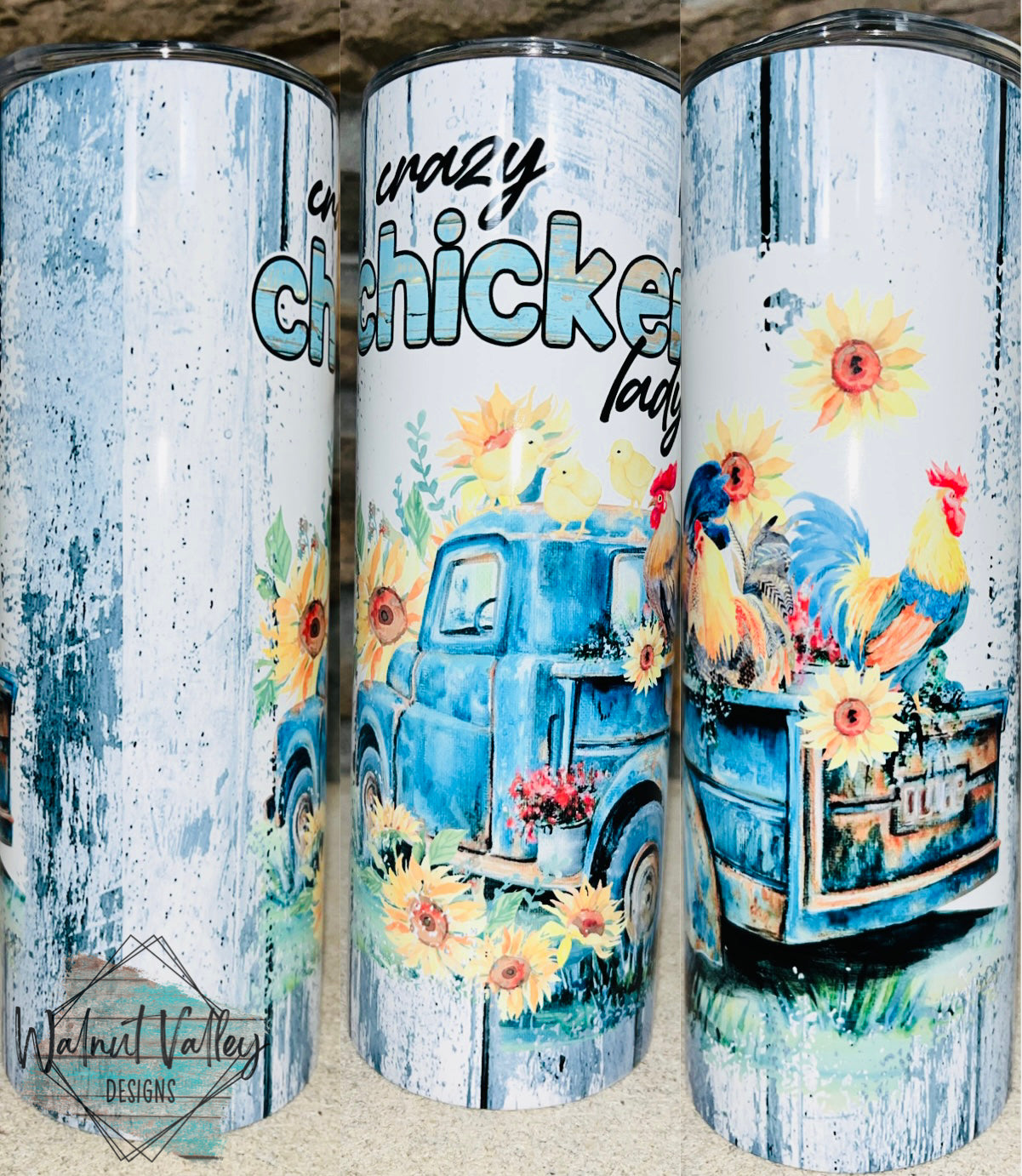 Sunflower Truck Chicken Lady