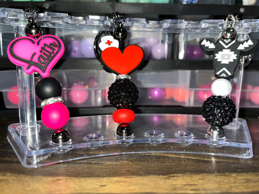 Custom Beaded Keychain Bar